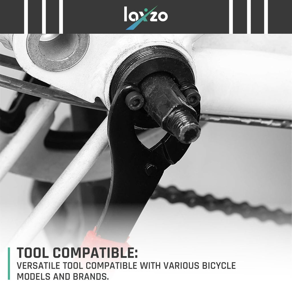 Bicycle Spanner Wrench Tool Bike Crank Set Bottom Bracket Wheel Remover Peg Pin