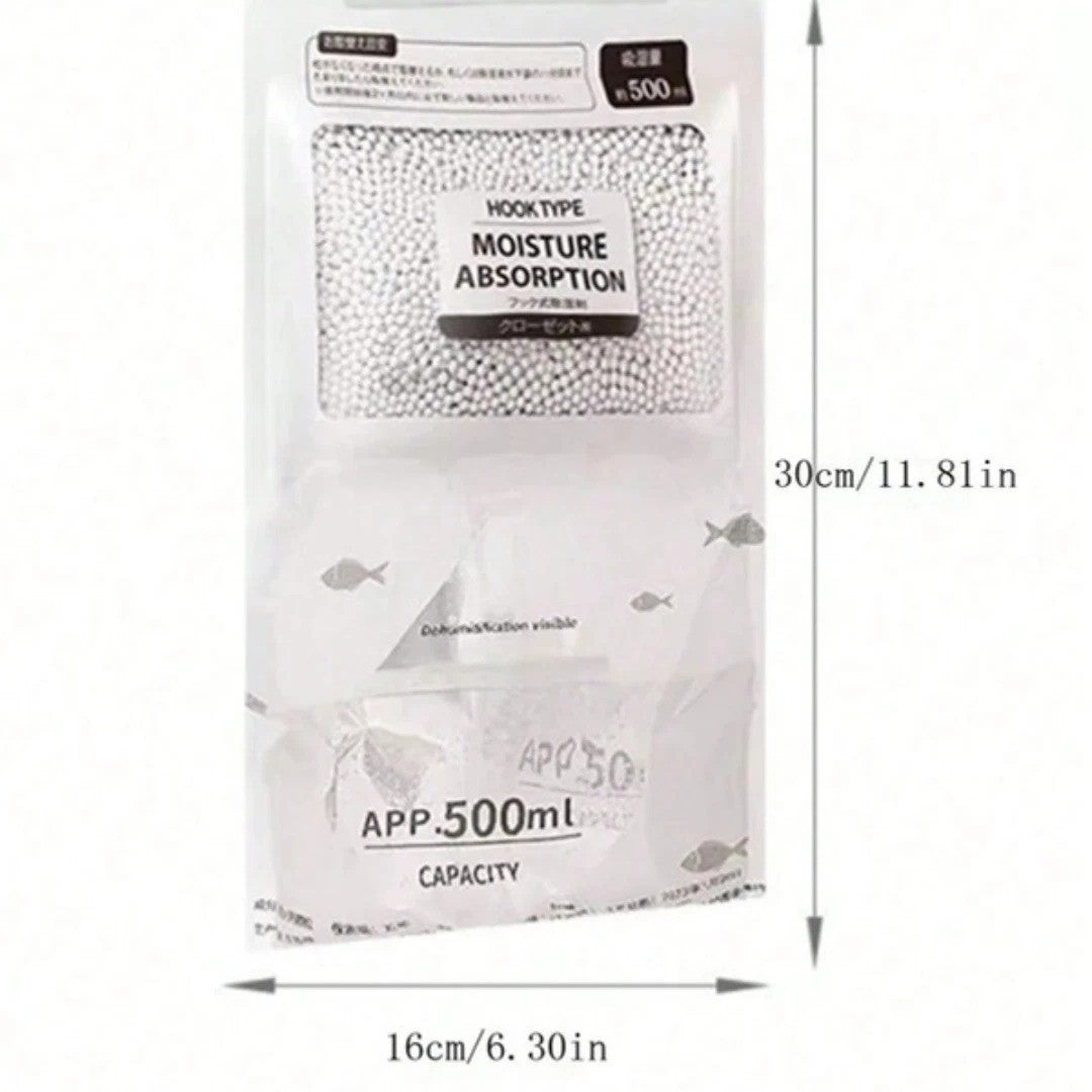 20 Hanging Wardrobe Dehumidifier Bags Damp Mould Moisture Mildew Condensation