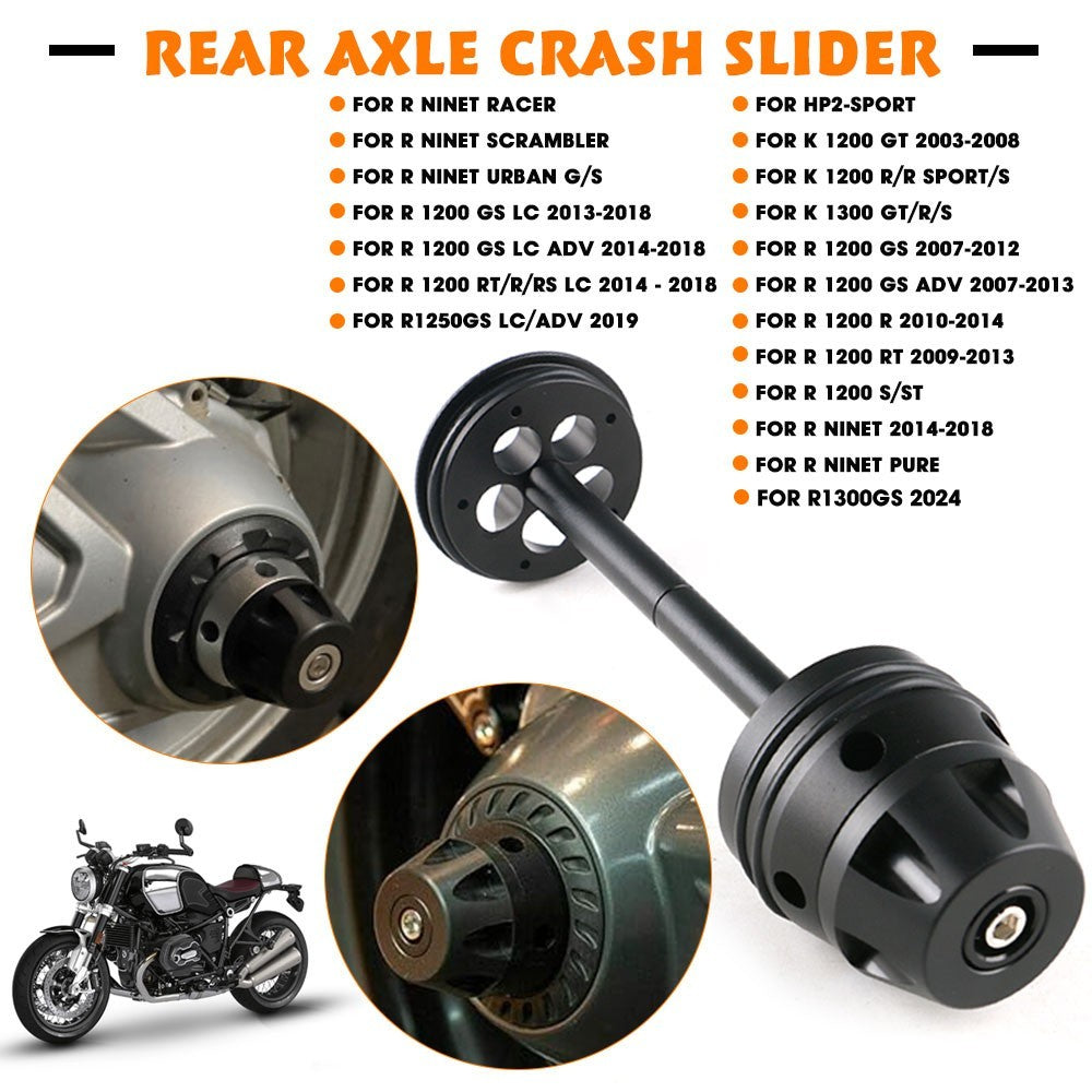 Rear Axle Fork Slider Protector For BMW R1300GS R1200GS K1200 R1200 R /S R nineT