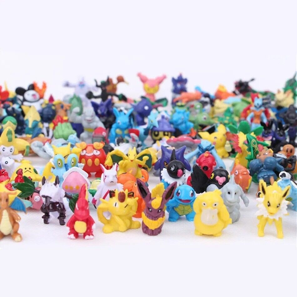 144Pc Pokémon Action Figures Bundle Set - Perfect Toy for Kids Gift / Present