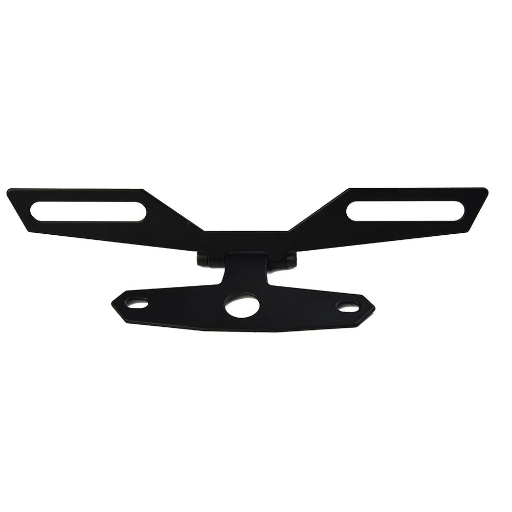 Motorbike Folding License Plate Tail Light  License Number Plate Bracket Holder
