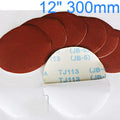 300mm 12" Self Adhesive Round Orbital Sanding Disc Drywall 40 60 80 - 240 Grit