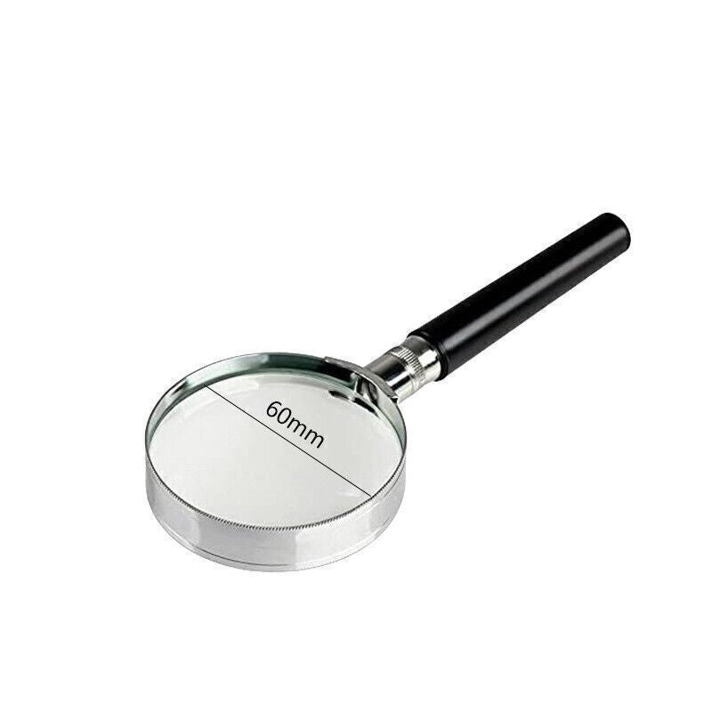Magnifying glass 10x magnifying glass real glass hand reading magnifying glass