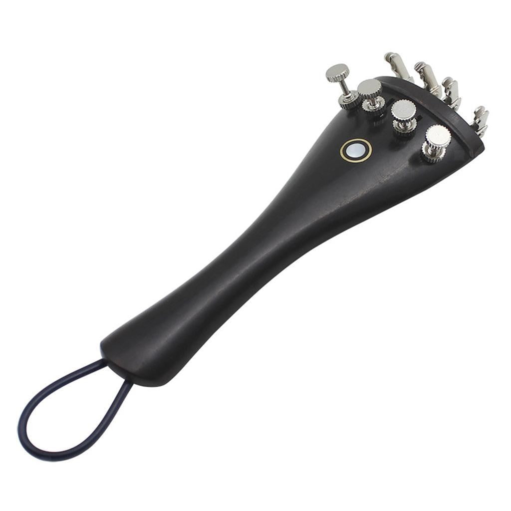 Set Instrument Tailpiece+Tail Rope+Tuning for 3/3 4/4 Violin