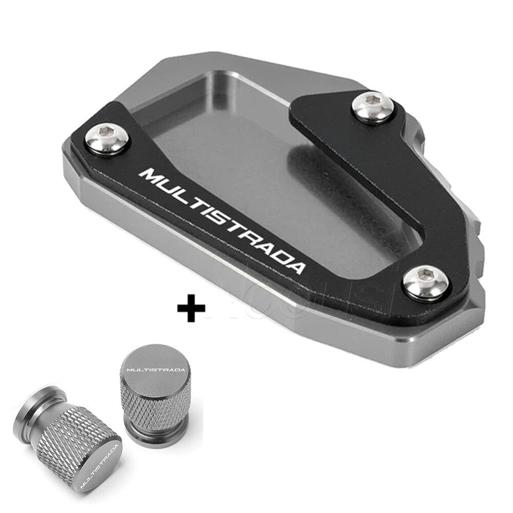 For DUCATI Multistrada 950 1260 1100 1200S/GT Kickstand Side Stand Extension Pad