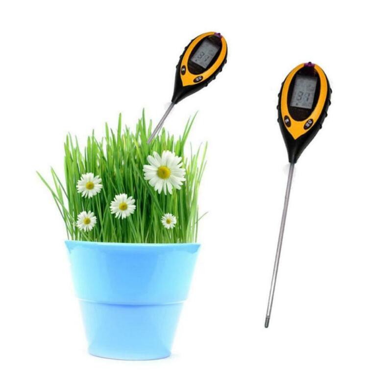 LCD Test Meter Kit ForGarden Plant Flower 4/5 in 1 Soil Ph Tester Water Moisture
