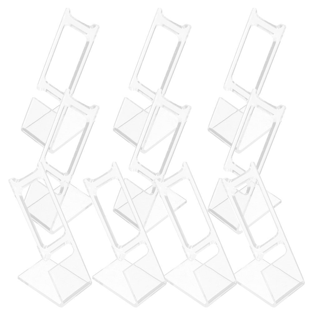 10 Pcs Plastic Watch Holder Bracelet Display Stand for Retail Showcase Organizer
