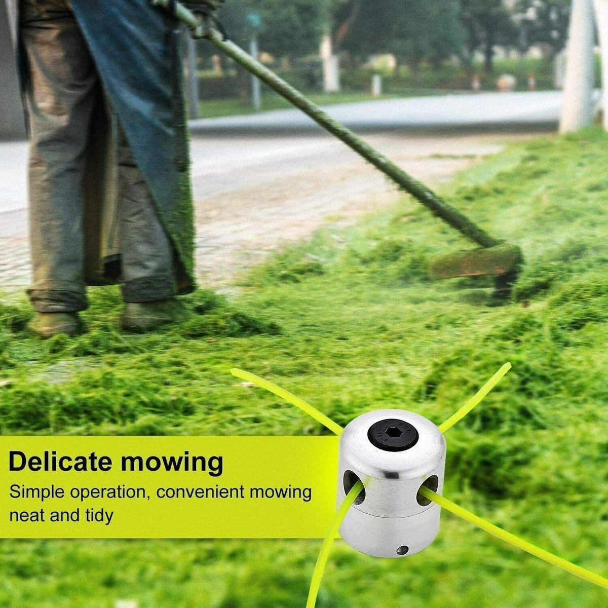 Universal Aluminium Strimmer Head Grass Trimmer Cutter Brushcutter Spool Heads