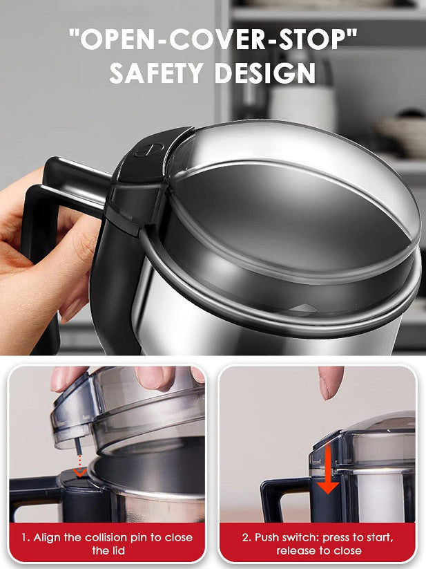 400W Electric Coffee Grinder Grinding Milling Bean Nut Spice Matte Blade Blender
