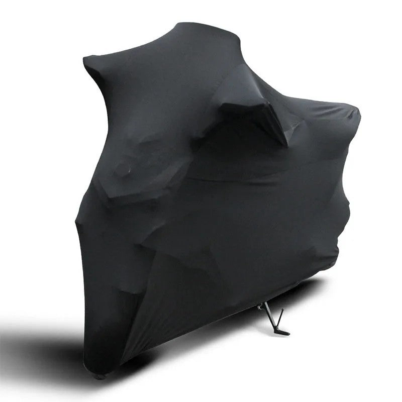 M-2XL Universal Motorcycle Cover Stretch Indoor Motorbike Dust Proof Protector