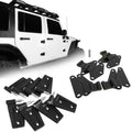 Door Hinges Set 20089 20090 Replace for Jeep Wrangler JK 2007-2018