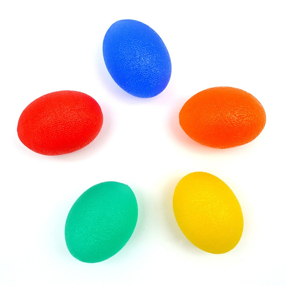 Stress Ball - 3 Pack Strengths Injury Rehab & Stress Relief Grip Finger Arm