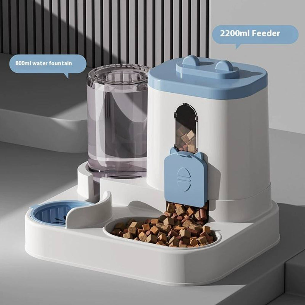 Pet Dog Puppy Food Dispenser Automatic Cat Feeder Water Dispenser Dry Wet