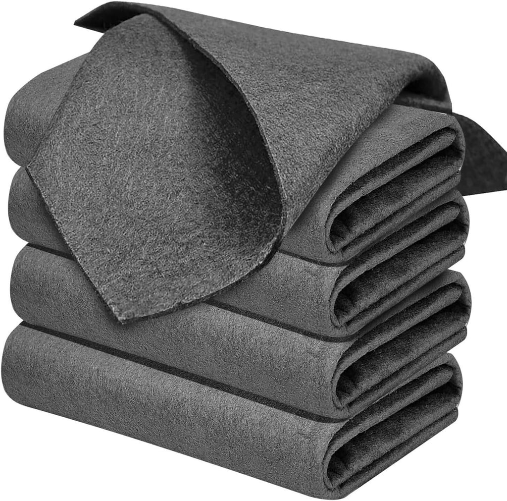 10PCS Thicken Magic Glass Cleaning Cloth Dishcloth Lint Free Rag Polish Cloth UK