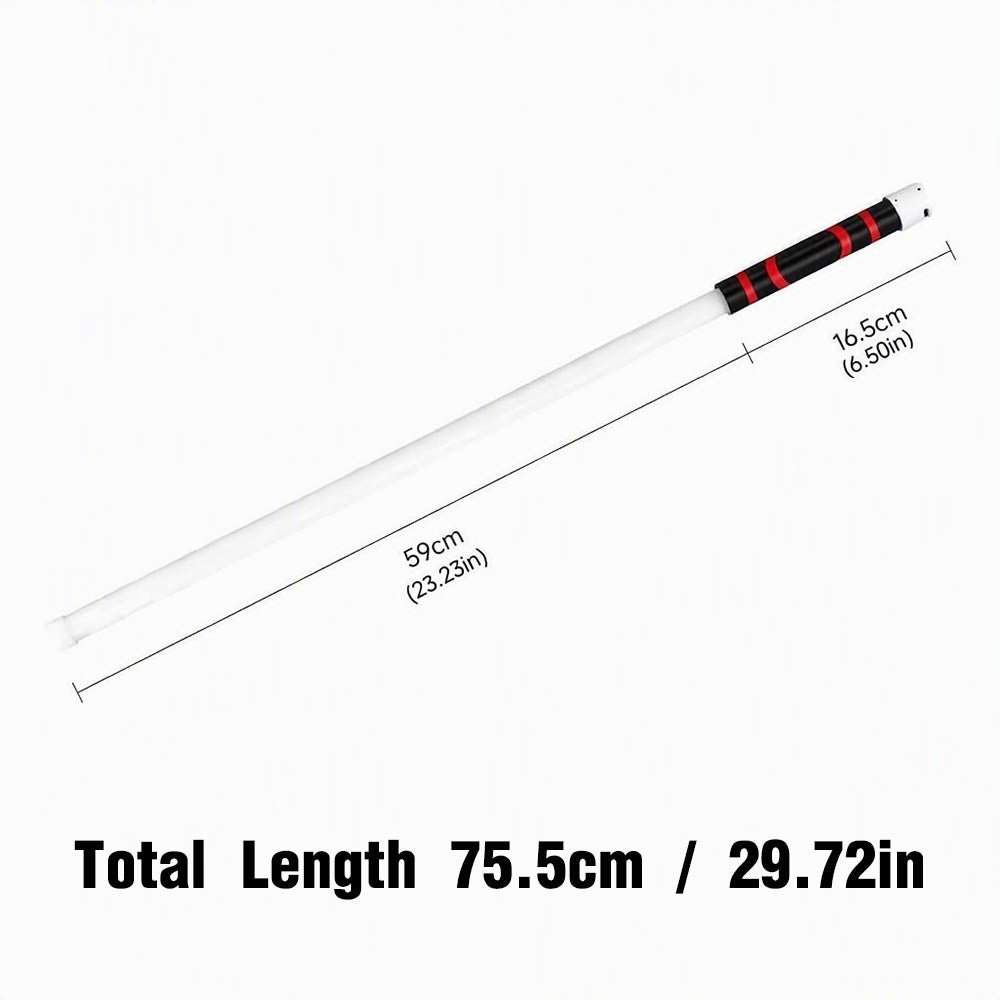 75.5cm Flexible LED Flashlight Stick Bendable Work Light With 3 Brightness Modes