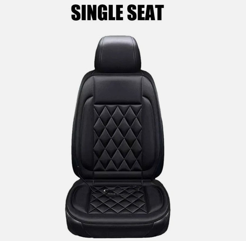 12V Car Seat Pad Cushion Cover Heating Heater Heated Cold Winter Warm Universal