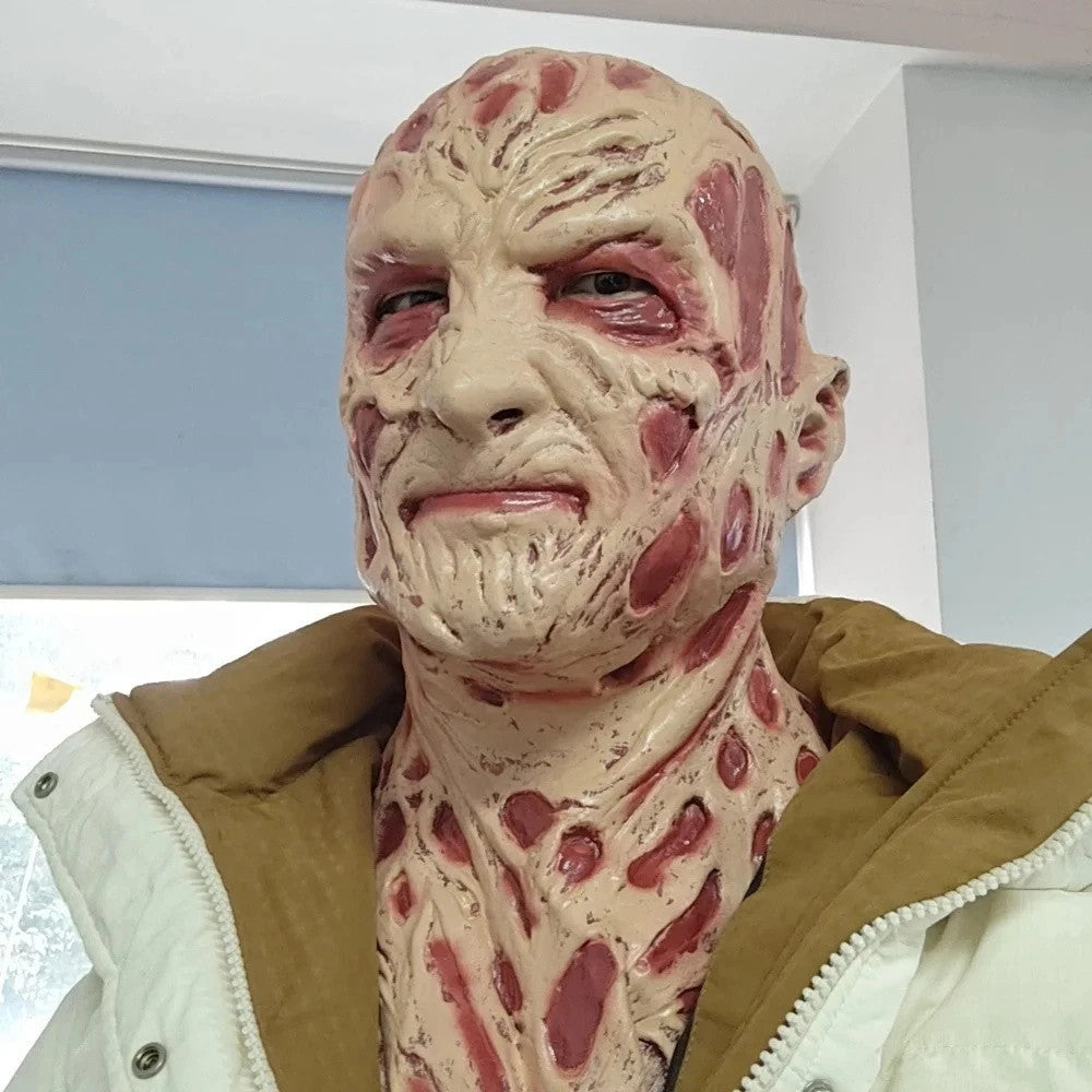 Halloween Mask Freddy Krueger Horror Latex Fancy Dress Cosplay Props Nightmare