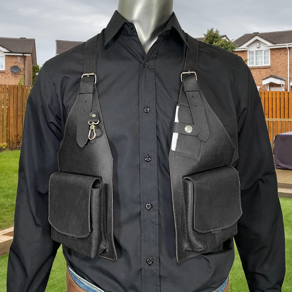Hidden shoulder bag under the arm Wallet pocket for conducting cosplay costume