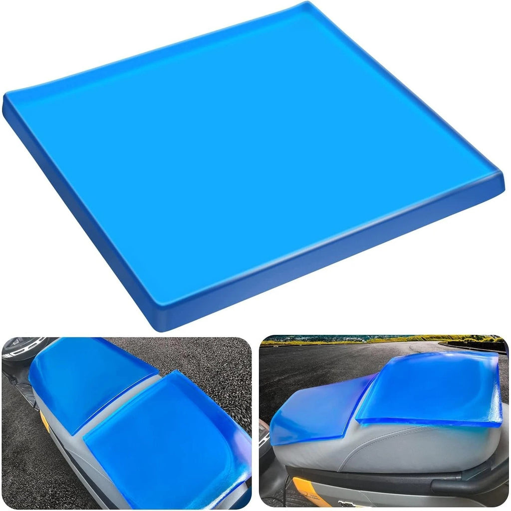 Motorcycle Seat Gel Pad Shock Absorption Mats DIY Soft Cooling Cushion 25*25*2CM
