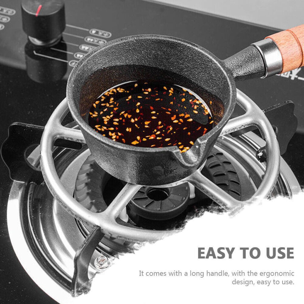 Japanese Pot Lead Melting Mini Hot Oil Heating Wax Cast Iron Frying