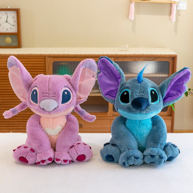 LiloStitch 30/45/60cm Plush Stuffed Doll Large Stuffed Sleeping Pillow Toys Gift