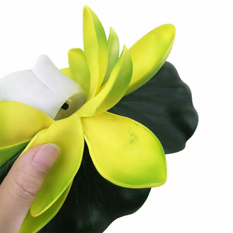 6pcs Floating Lotus Light LED Water Lily Light for Pool Party Decoration