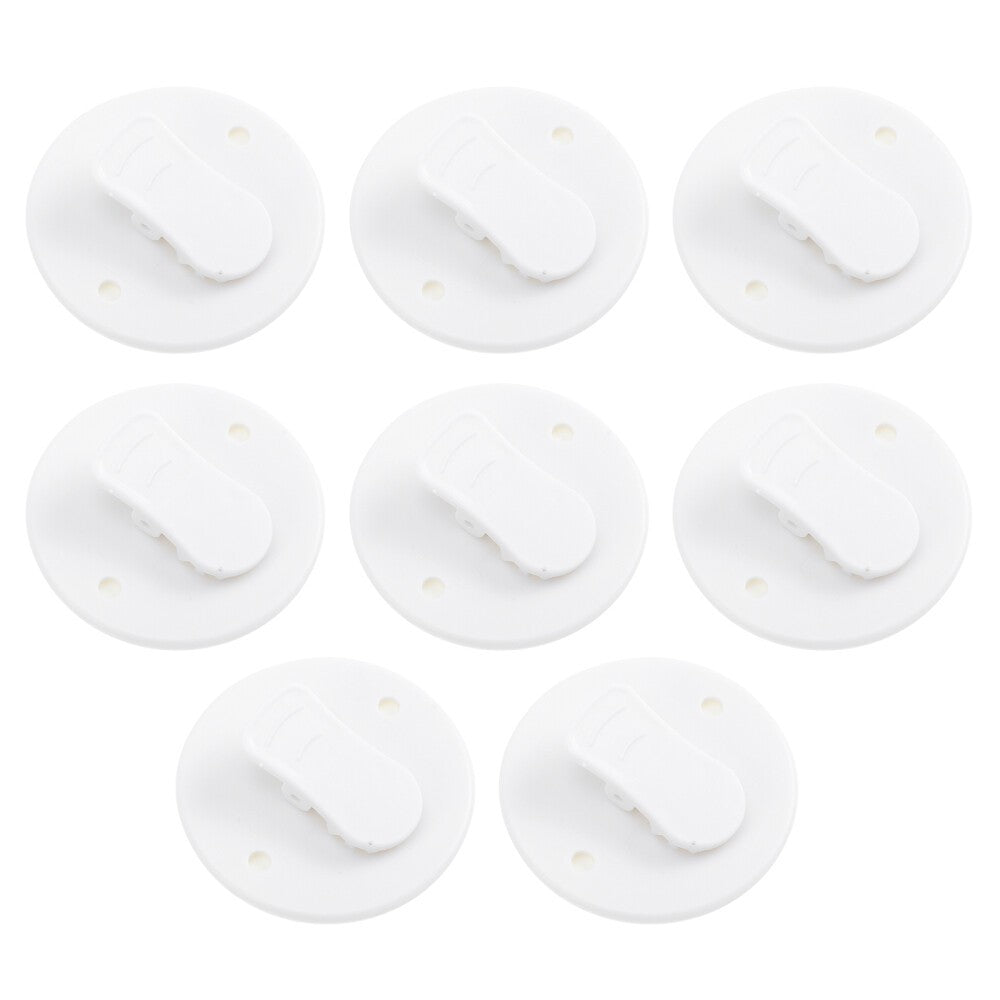 8 Pcs Shower Curtain Clip Bathroom Clips Holders Child Splash Guard for