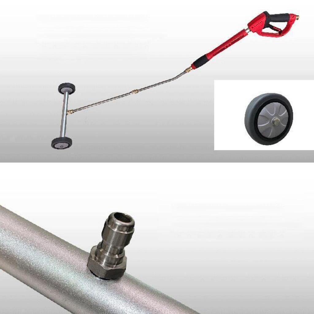 Pressure Washer Undercarriage Cleaner Under Car Chassis Wash with 2 Wand 5000PSI