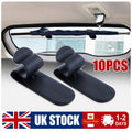 10x Universal Car Umbrella Hook Holder Hanger Hook Clip Fastener Car Accessories