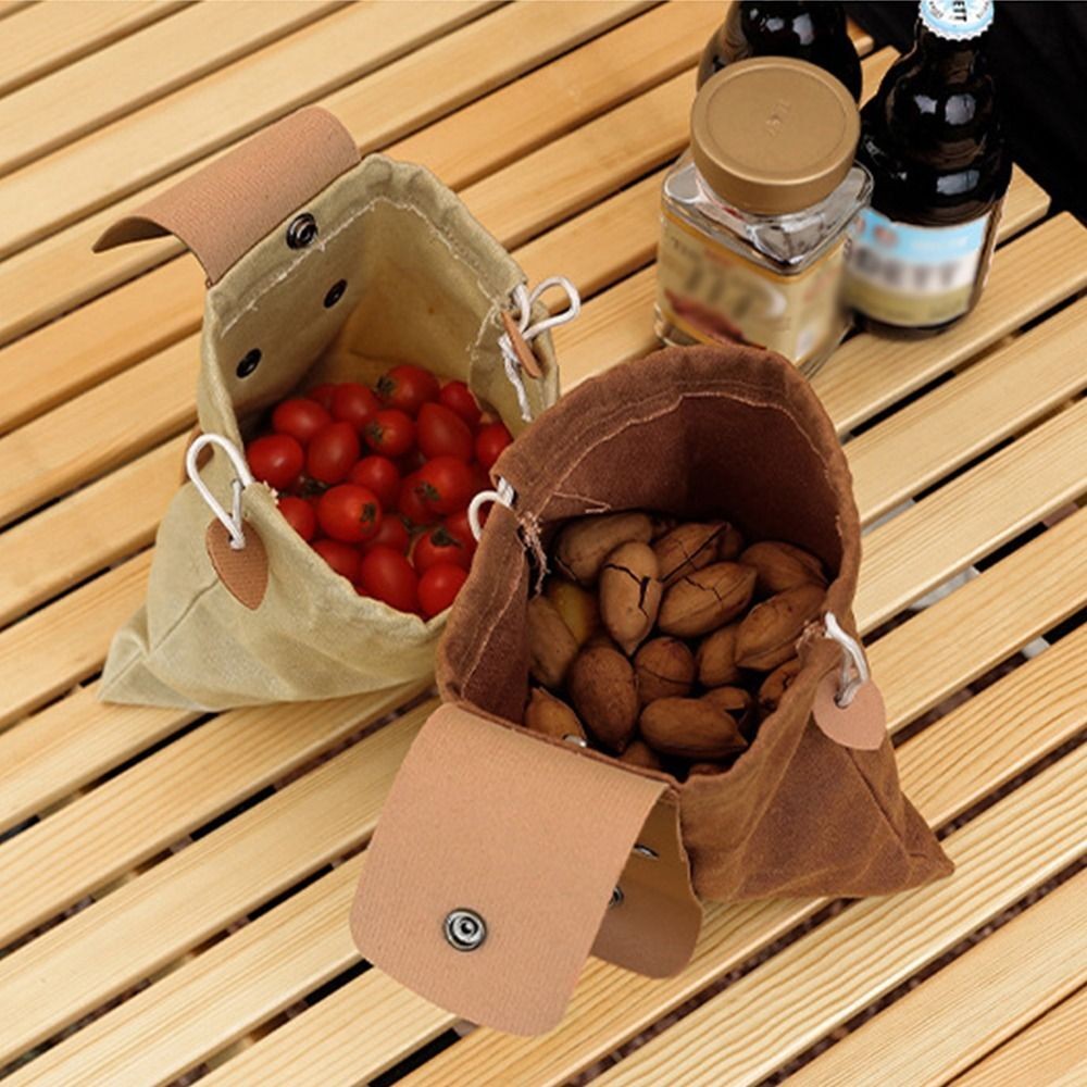 Outdoor Foraging Bag Bushcraft Bag Vegetable Fruit Picking Waist Tools Storage