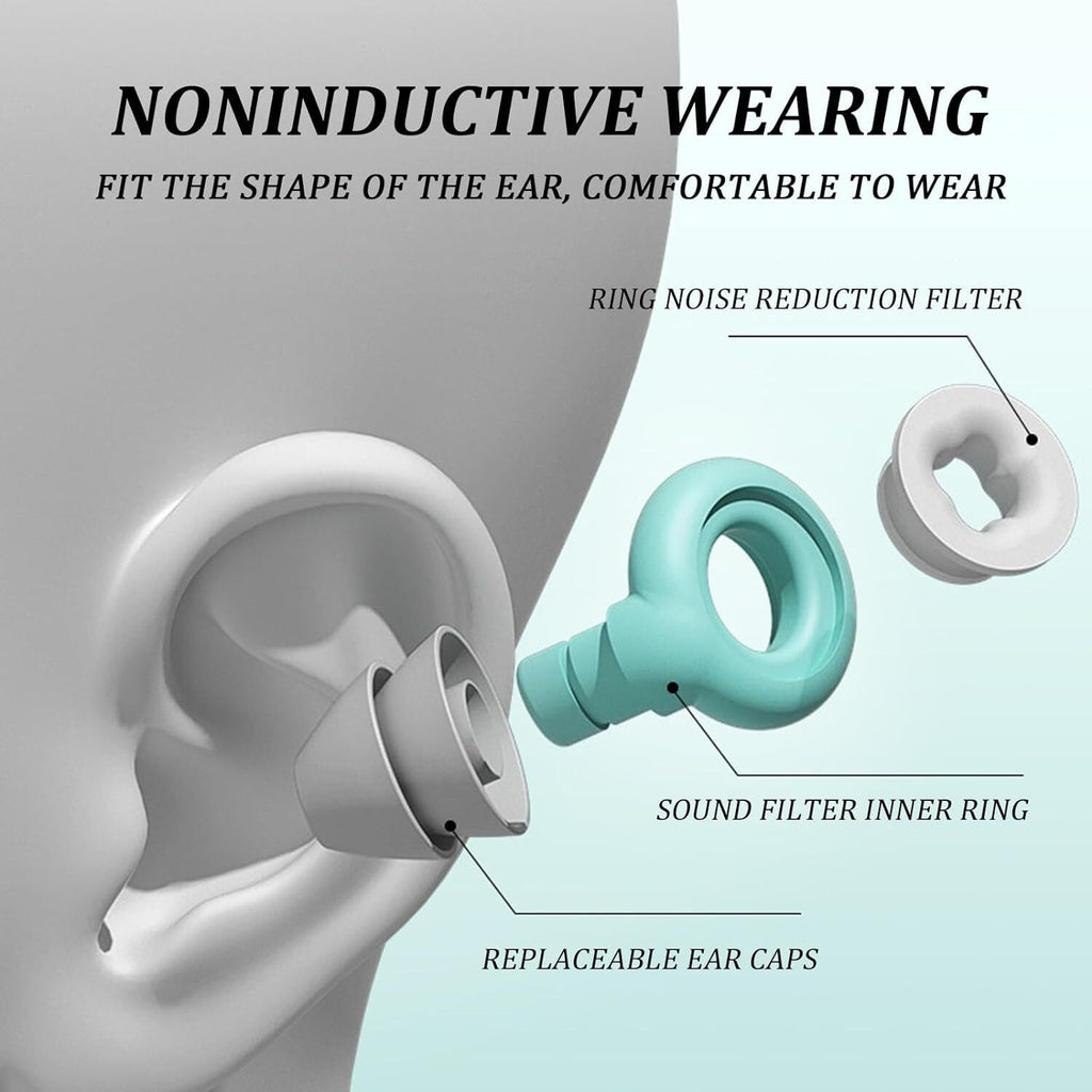 Earship Ear Plugs Snoring, Snoresilence Sleep Plugs