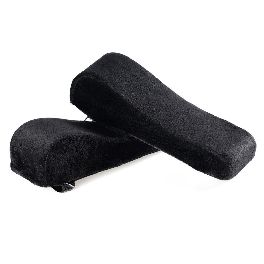 2 Pack Office Chair Armrest Pads Covers with Memory Foam for