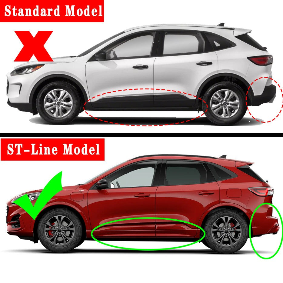 Front Rear Mud Flaps Splash Guards For Ford Kuga ST-Line MK3 2020-2024 Mudguard