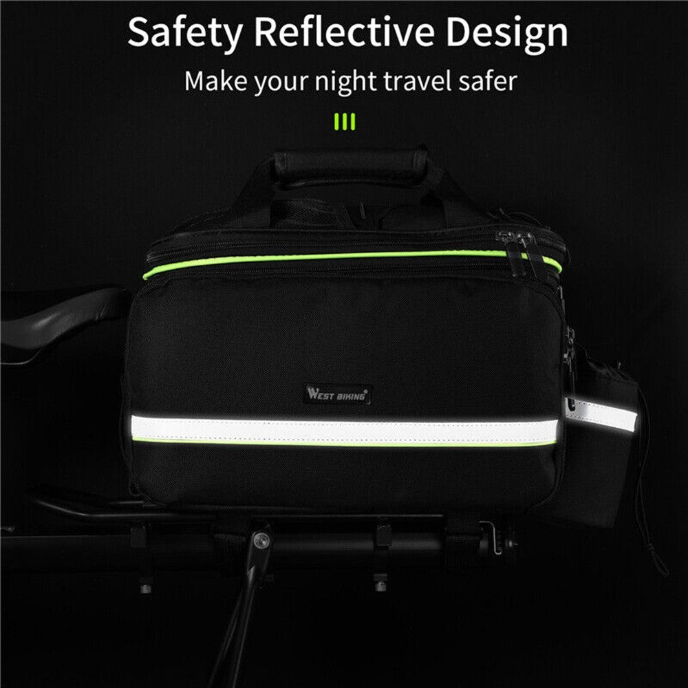 20-35L Bicycle Bike Frame Saddle Bag Handlebar Panier Rack Bag Waterproof