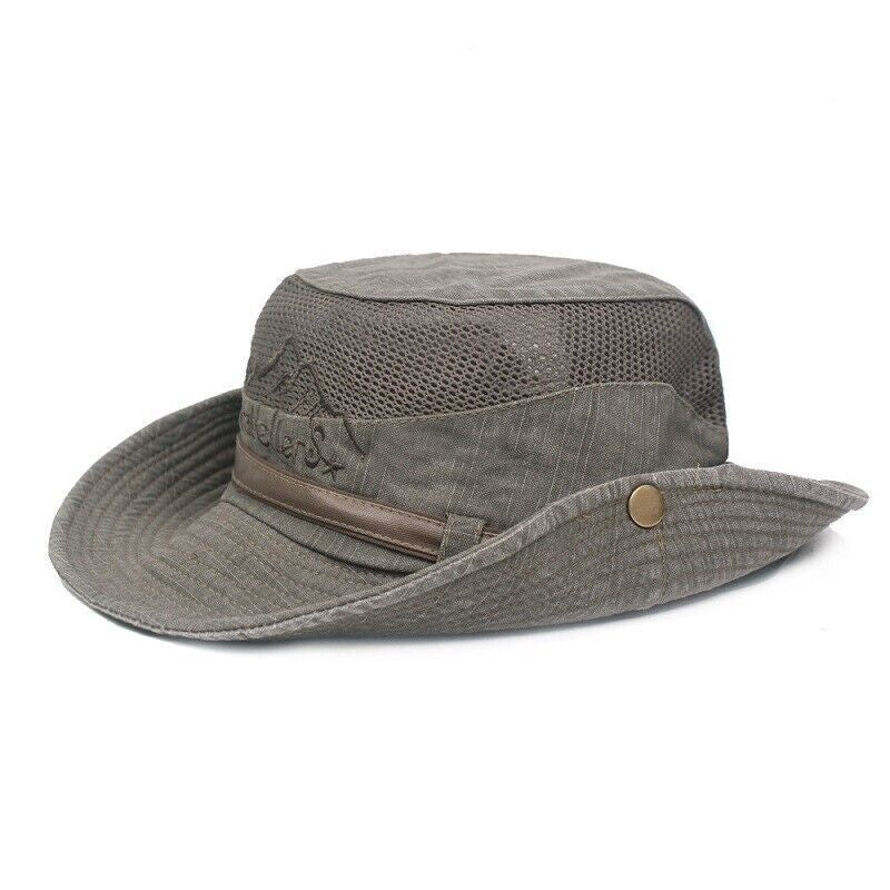 Sun Hat Safari Bucket Fishing Packable Quick dry Crushable Lightweight UK