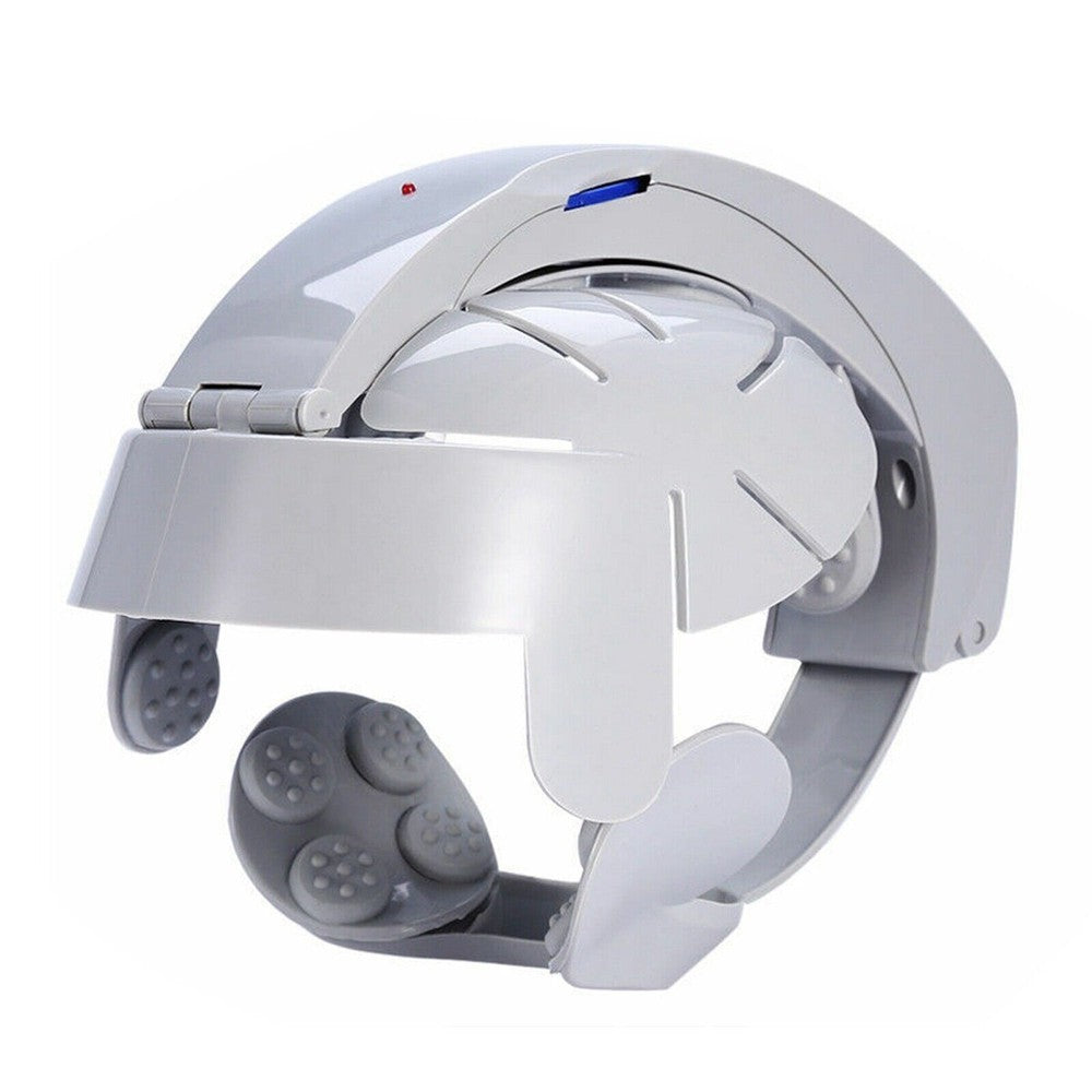 Electric Helmet Head Massager Stress Relief Relax Electric Head Massage Bett