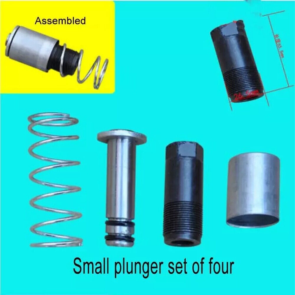 2Set Jack Plunger Kit Horizontal Double Pump 3Ton With Spring Jack Repair Tools