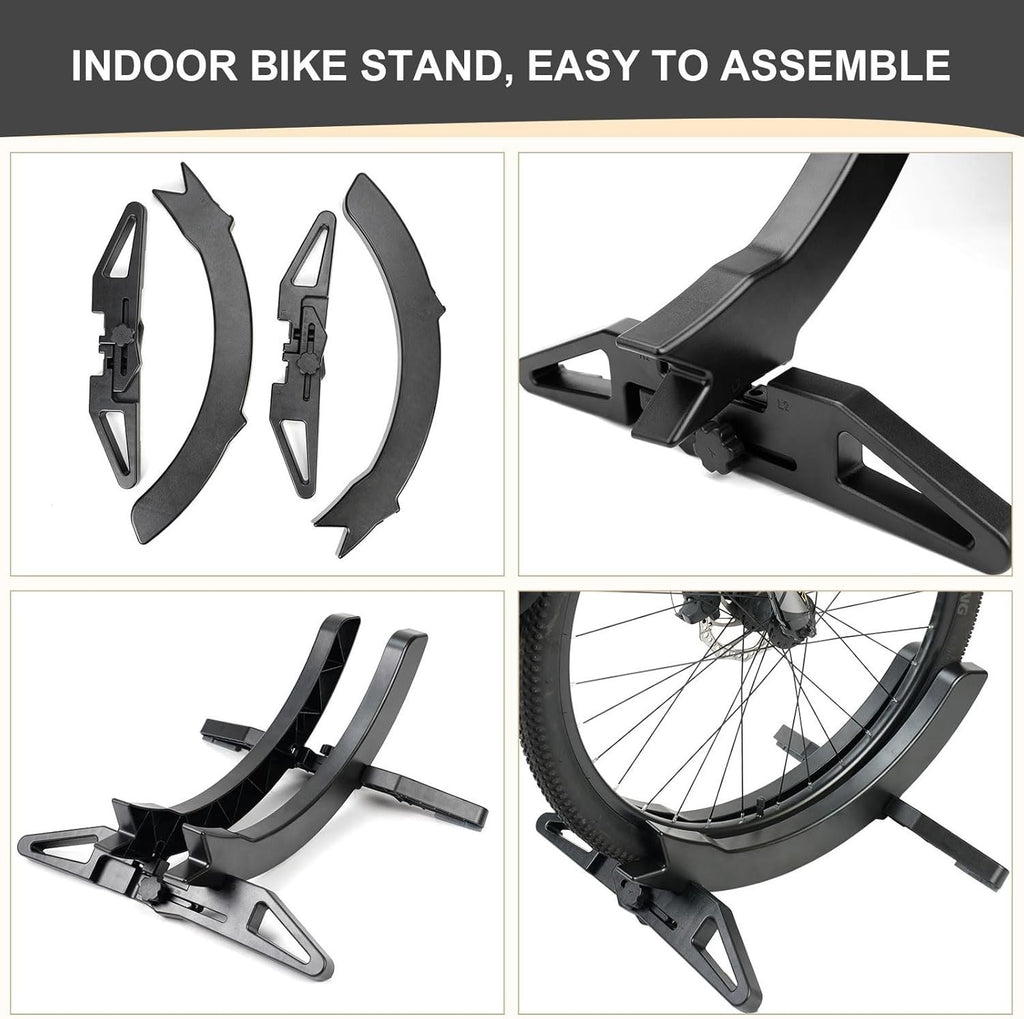 Universal Bike Parking Rack - MTB Road Indoor Floor Stand 30-80mm New