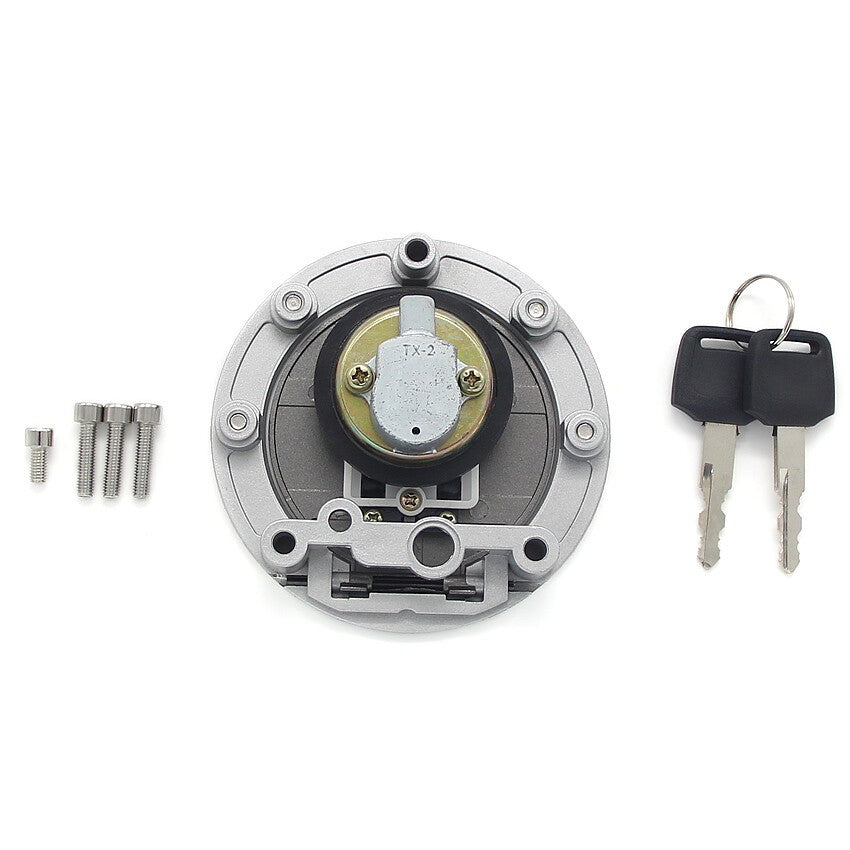 Fuel Gas Tank Cap w/Keys For Yamaha FZ1 FZ6 FZ8 N S YZF R1 R6 XJR1300 FJR1300 UK
