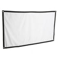 84Inch Projector Screen 16:9 Hd Projection Screen With Hook For Indoor Outdo BAJ