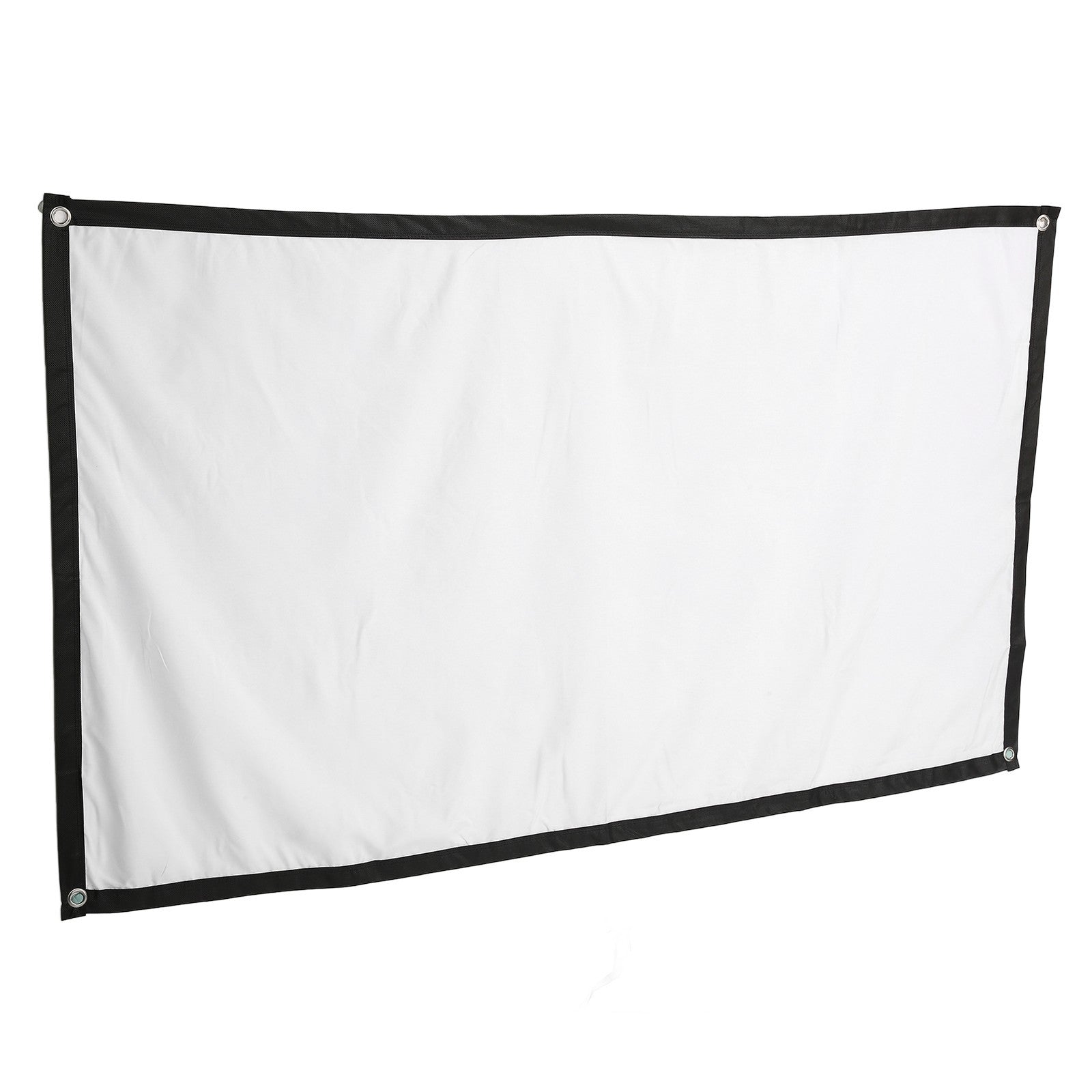 84Inch Projector Screen 16:9 Hd Projection Screen With Hook For Indoor Outdo BAJ