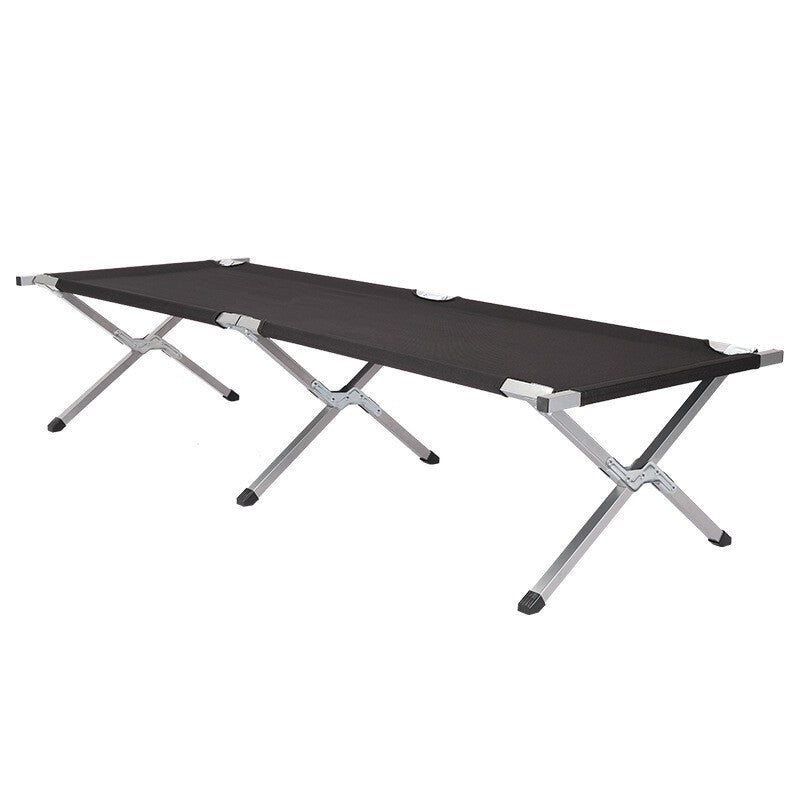 Heavy Duty Folding Camping Bed Lightweight Portable Travel Bed Strong Metal Leg