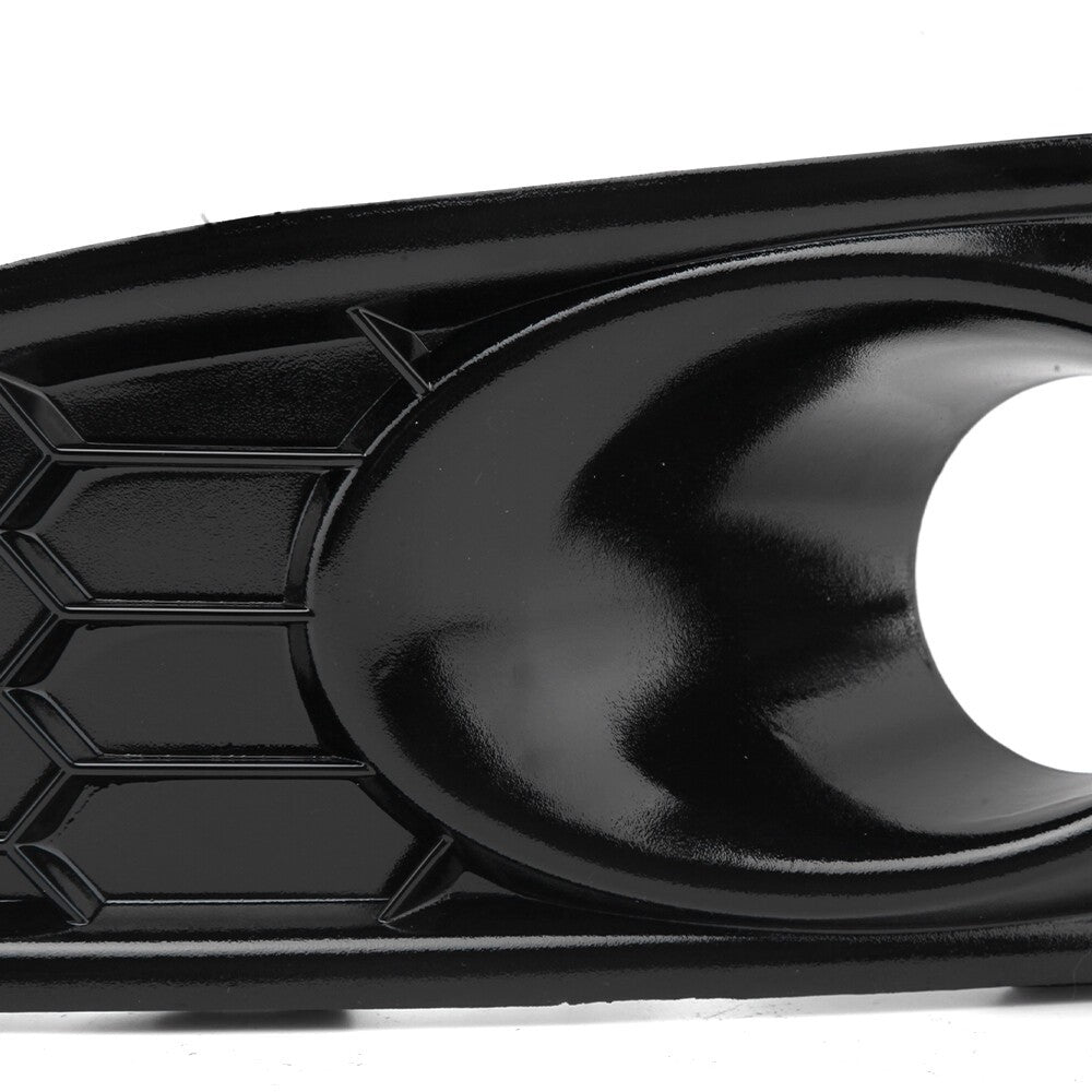 For Ford Fiesta MK7 2013-2017 Pair Honeycomb Front Bumper Fog Light Cover Grille
