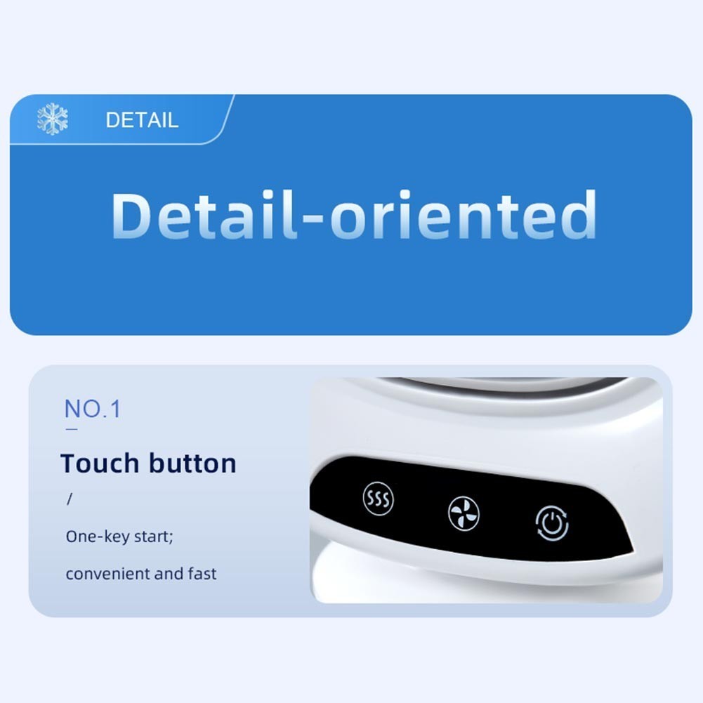 Compact Portable Air Conditioner Fan USB Air Cooler with Water Humidifier