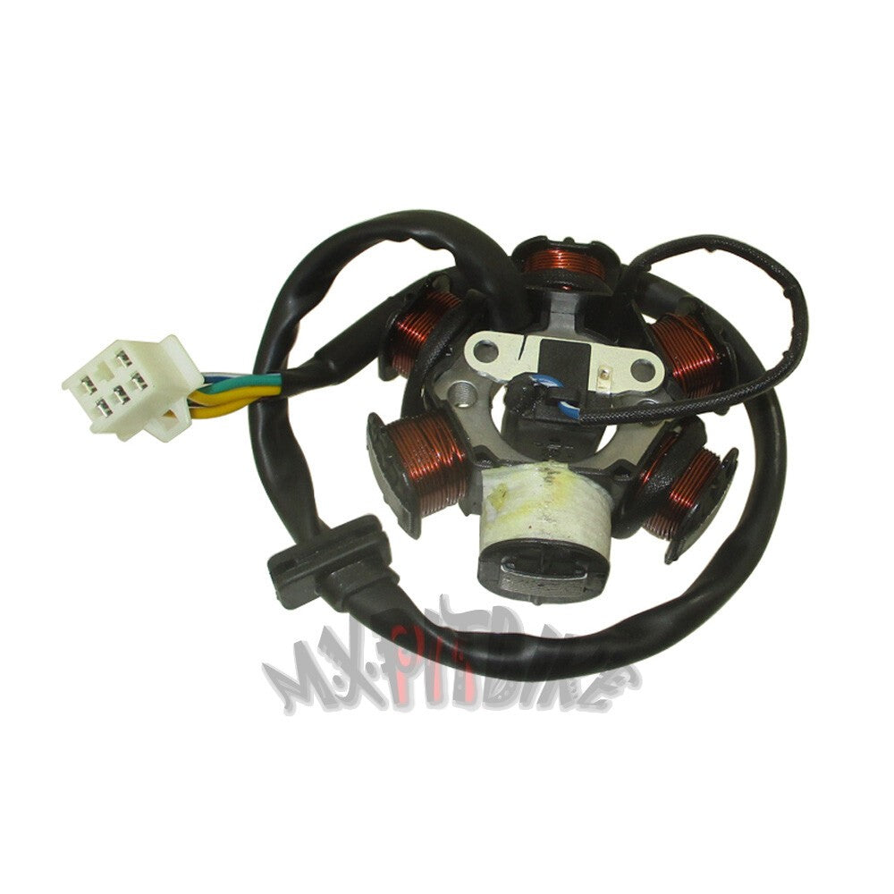 Engine Magneto Stator Coil For 110cc 125cc Electric Start Pit Dirt Bike