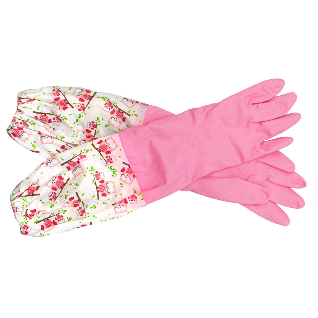 Long Cleaning Gloves Waterproof NEW Rubber Full Pond & Washing Gloves