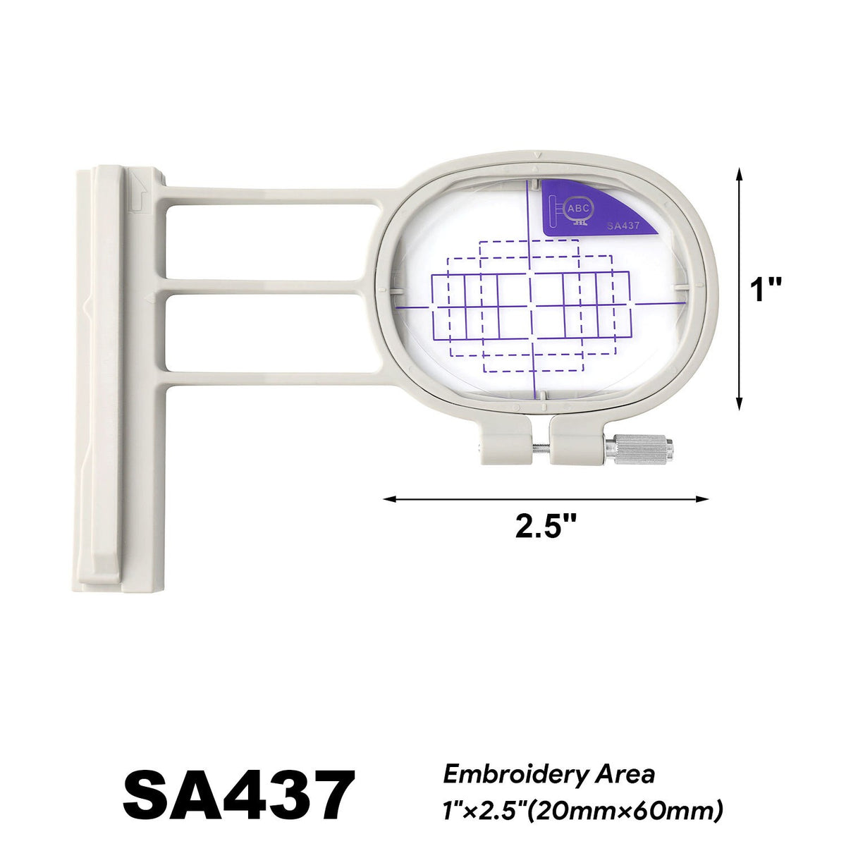 Embroidery Hoop fit for Brother Innovis V3 / V5 / V7 / 800E / 870SE / 880E / XP