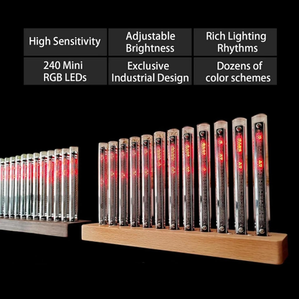 Colorful Music Rhythm Light LED Audio Spectrum Analyzer Sound Reactive Lamp