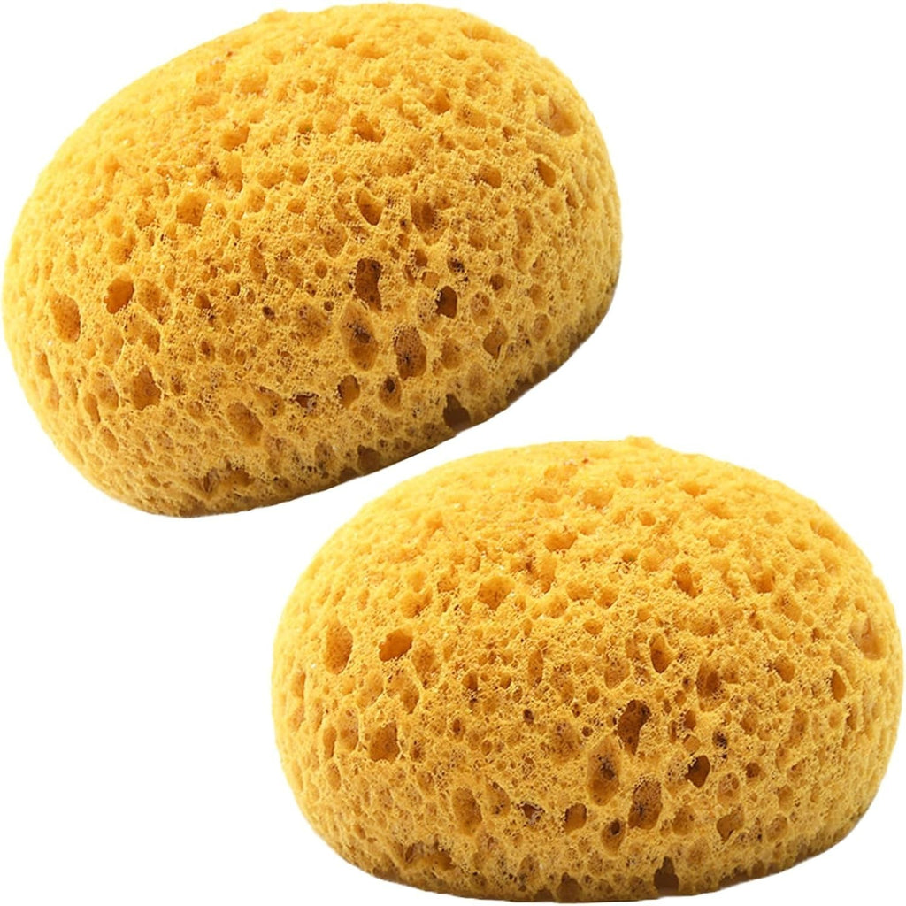 2x Large Bath Sponges Soft Body Shower Scrubber Exfoliating Sponge UK
