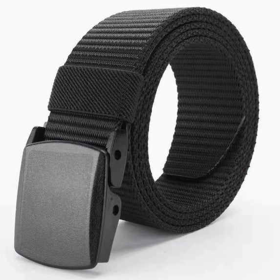 Quick Release Work Belt Tactical Men Army Webbing Nylon Military Waistbelt UK